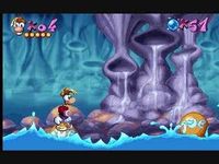 une photo d'Ã©cran de Rayman (Playstation) sur Sony Playstation